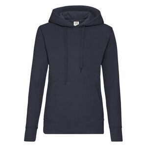 Fruit of the Loom Womens/Ladies Classic Hoodie / Deep Navy